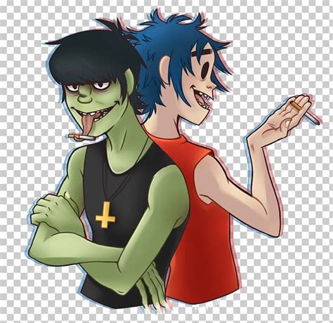 Murdoc Niccals Gorillaz Noodle Cartoon Fan Art Png Clipart Anime Art