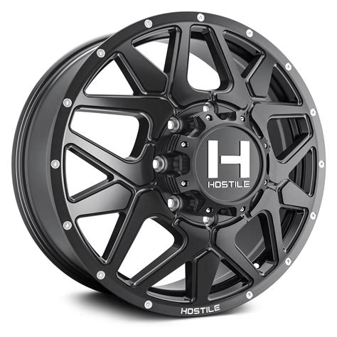 HOSTILE H402 DUALLY DIABLO Wheels Asphalt Rims