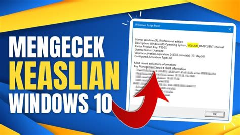 Cara Cek Windows Asli Atau Bajakan Panduan Lengkap