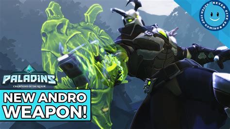 Paladins Androxus New Legendary Weapon Gameplay And Semi Auto Burst Is