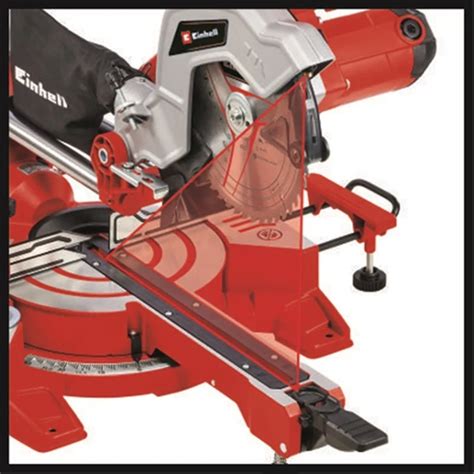 Sierra Ingletadora Telescópica 1600w Laser Einhell Tc sm 216