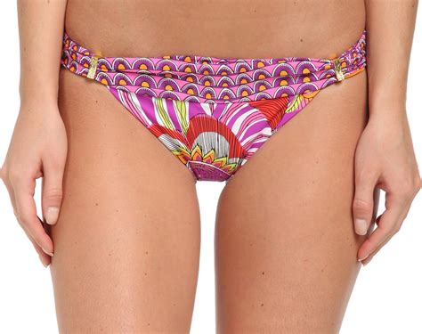 Amazon Trina Turk Women S Amazonia Banded Hipster Bikini Bottom