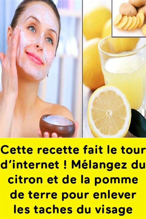 Cette Recette Fait Le Tour Dinternet M Langez Du Citron Et De La