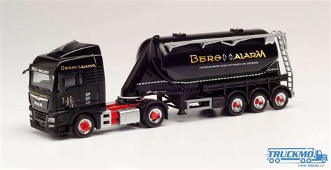 Herpa Silo Melmer Bergalarm MAN TGX XLX Euro 6c Eutersilo Sattelzug