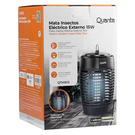 Mata Insectos Eléctrico Externo 15W QTMIE13 220V Quanta Products