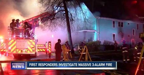 Three Homes Lost In Three Alarm Fire Overnight