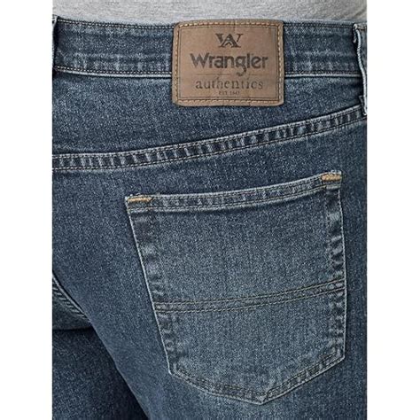 Wrangler Authentics Mens Big And Tall Comfort Flex Waist Relaxed Fit Jean