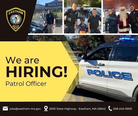 Eastham Ma Police Jobs Entry Level Certified Publicsafetyapp