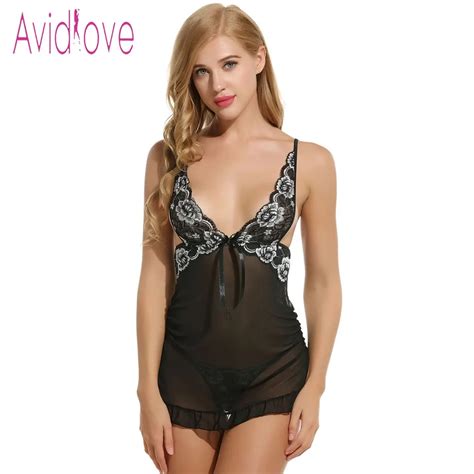 Avidlove grande taille Lingerie Sexy chaude érotique sexe sous