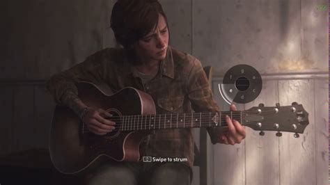 Ellie Plays Guitar With Bitten Off Fingers The Last Of Us Part Ll Youtube