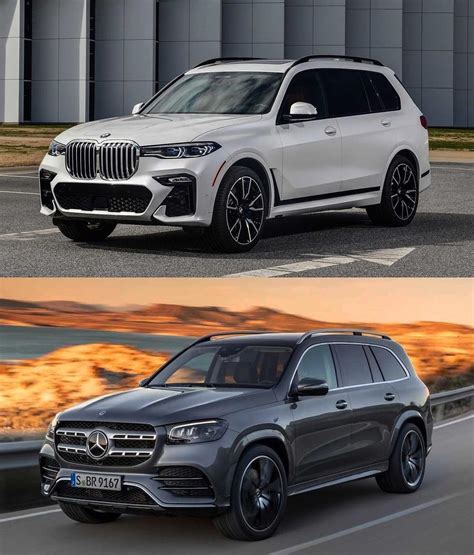 2020 Mercedes Benz Gls Class Vs Bmw X7 Big Luxury Suv Photo Comparison Autoevolution