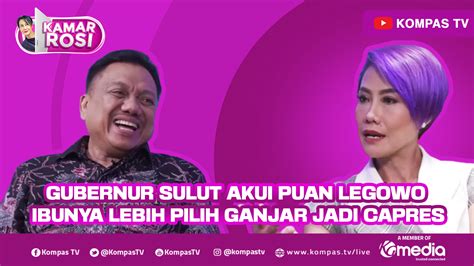 Bendahara Pdip Puan Legowo Megawati Lebih Pilih Ganjar Ketimbang Anaknya