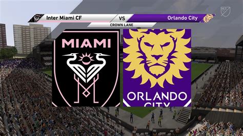 Fifa 23 Inter Miami Cf Vs Orlando City Mls Gameplay Youtube