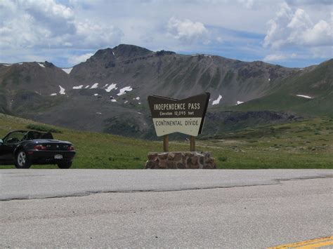 Independence Pass12095 Feet Near Aspen Colorado Flickr