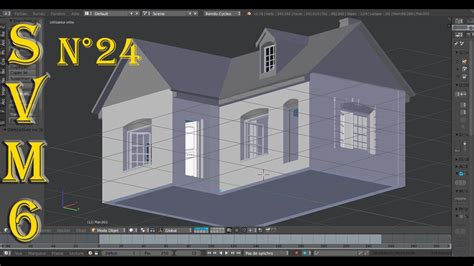 Modéliser Une Maison A Z Blender 3d Tutoriel Svm6 N°24 Le Peaufinage