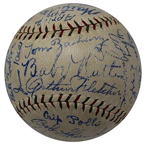 Babe Ruth Signed Baseball