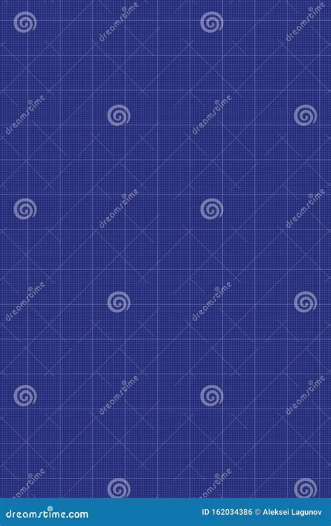 Vector Blueprint Background Linear Paper Template Blue Backdrop