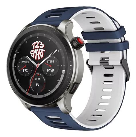 Pulseira Esportiva De Silicone Mm Marca Smart Para Amazfit Gtr