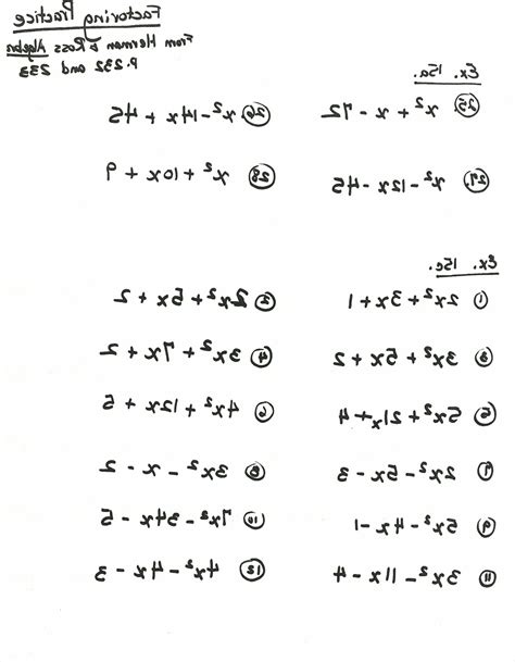 Solving Polynomial Equations Practice Worksheet Equations Worksheets