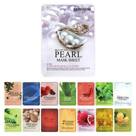 Facial Mask Sheet High Quality Baroness Face Mask Sheet Tradekorea