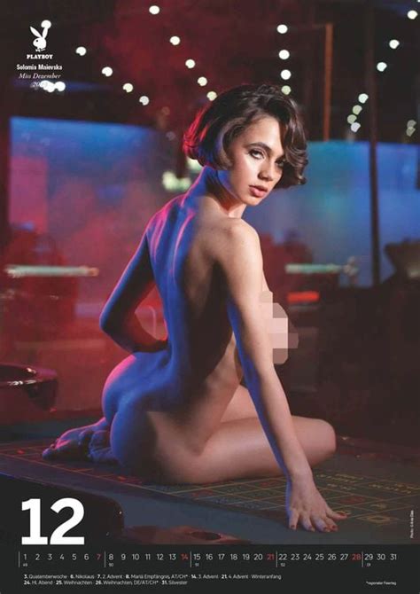 Playboy 2025 Wand Kalender Erotik Kalender 29 7x42 Frauen