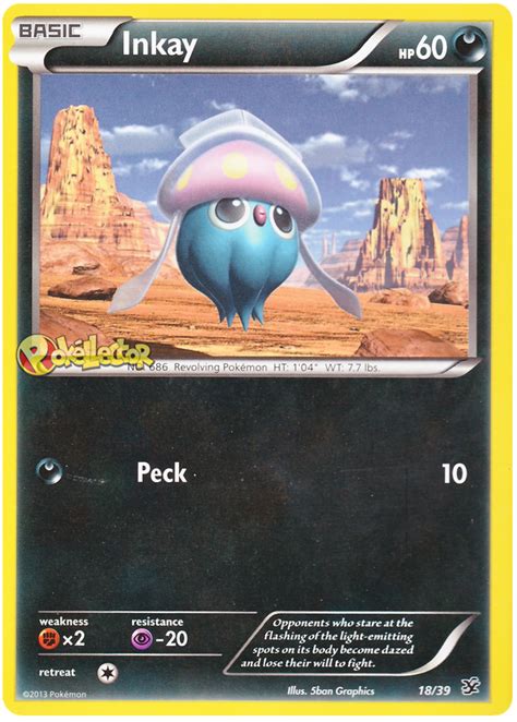 Inkay Kalos Starter Set 18 Pokemon Card