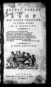 Select Fables of Esop and other Fabulists 1781 : [Aesop] : Free Download, Borrow, and Streaming ...