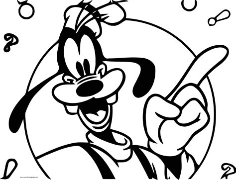 Goofy Disney Coloring Page Wecoloringpage Hot Sex Picture