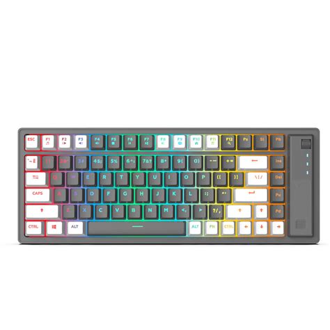 Buy Wholesale China Rechargeable Wireless 2.4g 84 Keys Membrane Gaming Backlight Keyboard ...