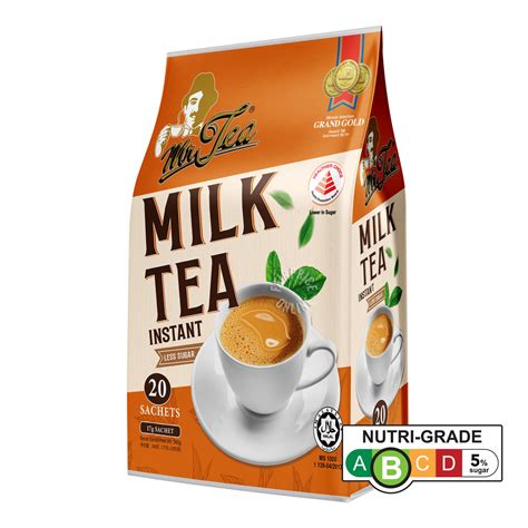 Mrtea Instant Milk Tea Less Sugar Ntuc Fairprice