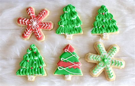 Christmas Royal Icing Sugar Cookie Holiday Cookies Christmas Etsy