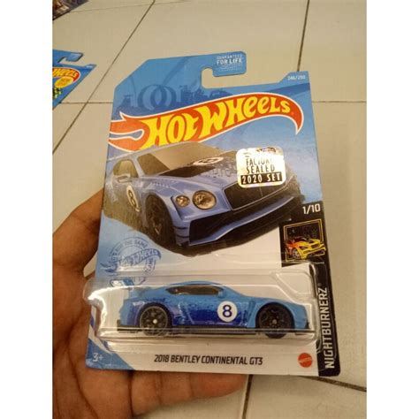 Hot Wheels 2018 BENTLEY CONTINENTAL GT3 Shopee Malaysia