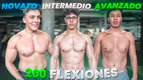 3 Personas Hacen 200 Flexiones Al Día 30 Días Seguidos ¿resultado Youtube