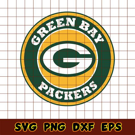 Green Bay Packers Football Circle Logo Svg, Green Bay Packer - Inspire ...