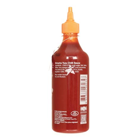 Flying Goose Sriracha Yuzu Chilli Sauce 455ml Starry Kent