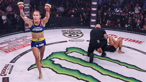 Bellator Results Highlights Cris Cyborg Dominates Cat Zingano To