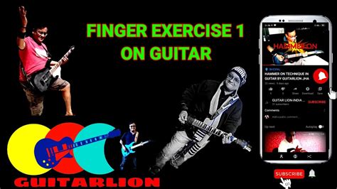 Learn To Play Guitar Finger Exercise 1 Guitar By Guitarlion Jha Sanjeevjhaguitartutorial Youtube