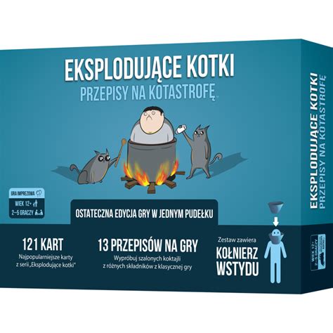 Eksplodujące Kotki Przepisy na Kotastrofę Gryplanszowe24 pl sklep