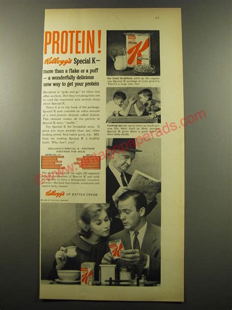 Kellogg S Special K Cereal Advertisement Protein Hd