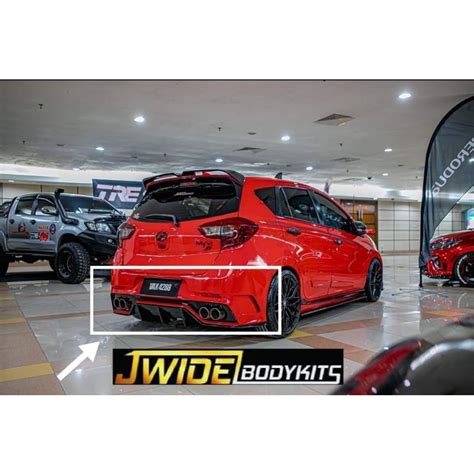 Myvi Gen3 Mg3 Mk7 Mk Rear Bumper Shopee Malaysia