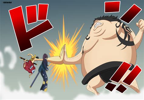 One Piece Lotta Di Sumo Al Distretto Degli Ufficiali Capitolo 916