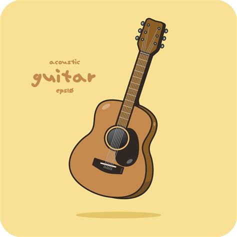 Acoustic Guitar String Plucked Musical Instrument 14911482 Vector Art At Vecteezy