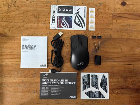Review: ROG Gladius III Wireless AimPoint Gaming Mouse – Gadget Voize