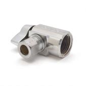 BrassCraft KTR17X C 1 2 FIP X 3 8 OD Threaded Angle Stop Valve