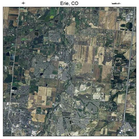 Aerial Photography Map of Erie, CO Colorado