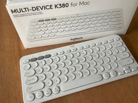 Teclado De Membrana Inal Mbrico Logitech K Blanco En Off