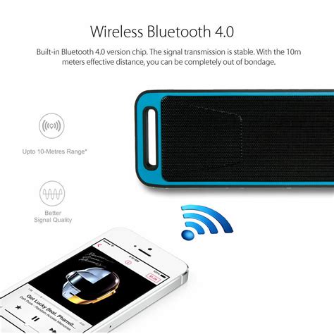 Wireless Bluetooth Lautsprecher Stereo Tragbar Pc Handy Musikbox Aux Fm Sd Mp3 Ebay