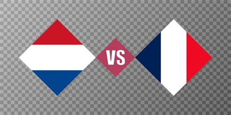 Netherlands vs France flag concept. Vector illustration. 14888518 ...