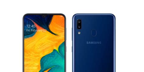 Samsung Galaxy A20: An entry-level smartphone with an AMOLED display ...