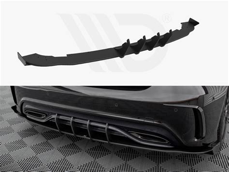 Street PRO Rear Diffuser Flaps Mercedes Benz A AMG Line W176 Facelift